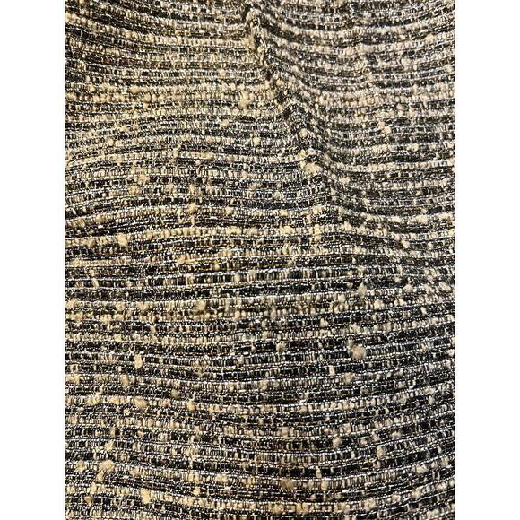 Tabitha Anthropologie Womens Avant Tweed Metallic Pleated Skirt Lined Gray 6 - Picture 2 of 10